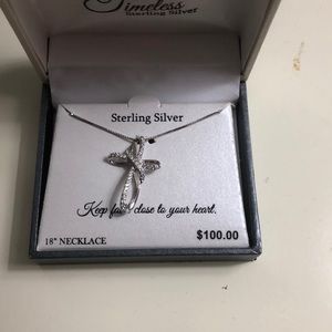 Sterling silver cross